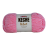 Keche Velvet Yarn for Crocheting - Baby Pink