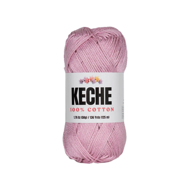 Keche 100% Cotton Yarn for Crocheting and Knitting - Lilac
