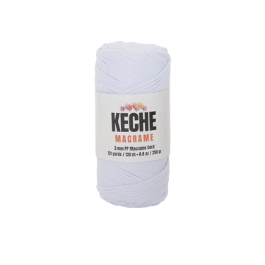 Keche Macrame Cord | Macrame Supplies 3mm Polyester Macrame Rope - Optic