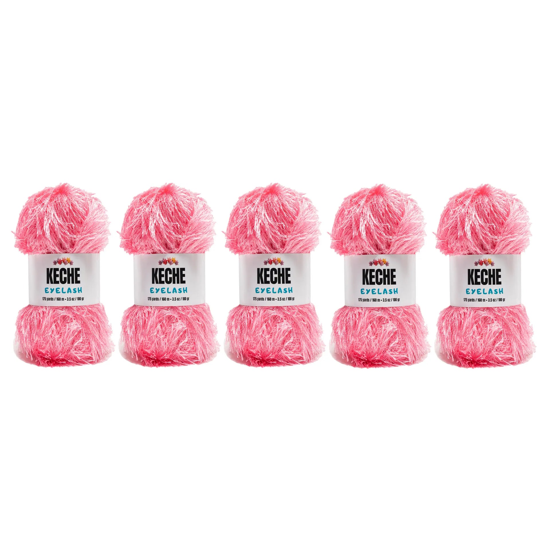 Baby Pink Eyelash Fun Fur Yarn – Soft & Fluffy | Keche Yarn