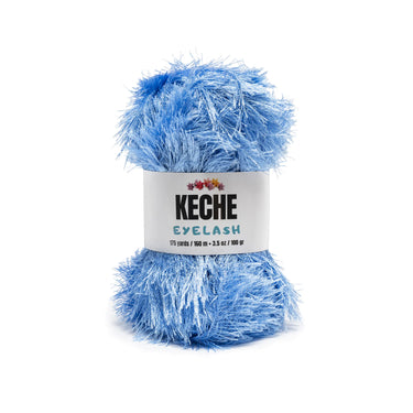 Eyelash Fun Fur Yarn - Blue