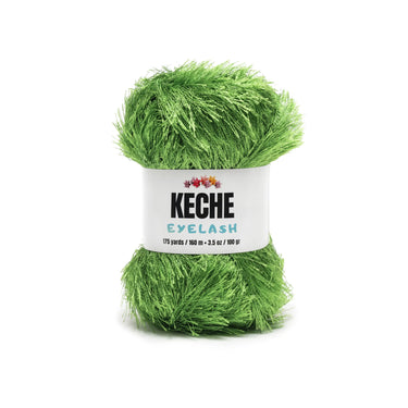 Eyelash Fun Fur Yarn - Green