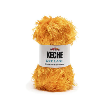 Eyelash Fun Fur Yarn - Orange