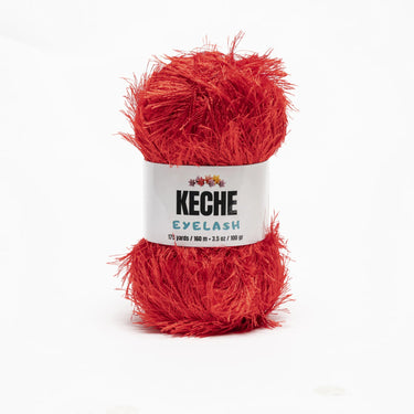Eyelash Fun Fur Yarn - Red