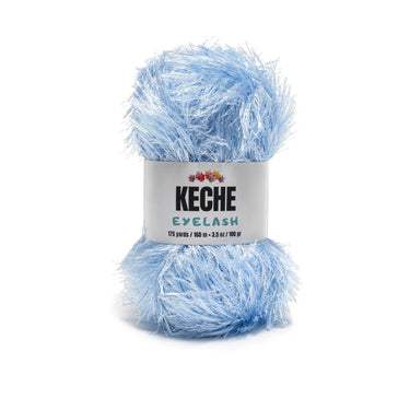 Eyelash Fun Fur Yarn - Baby Blue