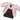 Handmade Baby Knit Dress and Cardigan Set Chocolate Brown Pink