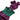 Handmade Baby Knit Romper and Pom Pom Hat Set Plum Green