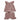 Handmade Baby Knit Ruffle Top and Shorts Set Dusty Rose