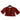 Handmade Rust Cherry Applique Baby Cardigan