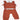 Handmade Rust Knit Baby Vest and Pants Set