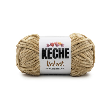 Keche Velvet Yarn for Crocheting - Camel