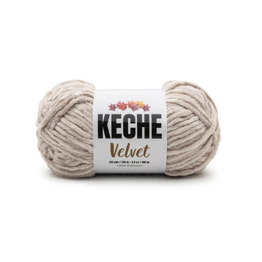 Keche Velvet Yarn for Crocheting - Dusty Pink